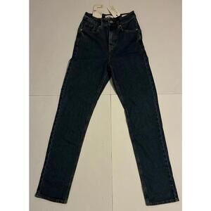 Forever 21 Straight Leg Jeans Women’s Size 24 Dark Wash Denim NWT